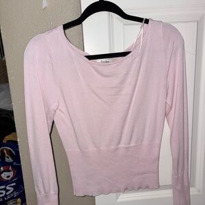 Pink Long Sleeve Top